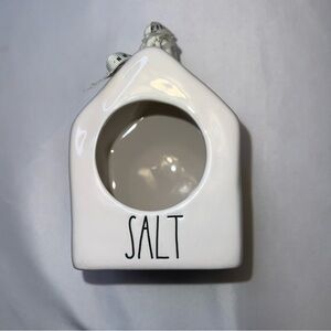 Rae Dunn Salt Birdhouse Cellar Pig Keeper Farmhouse Decor White Ceramic Salt